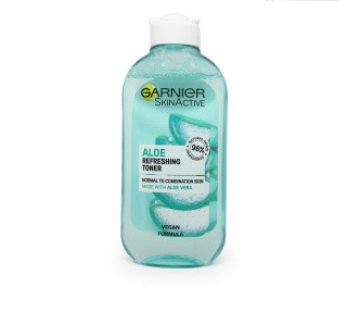 تونر گیاهی حاوی هیالورونیک اسید و آلوئه ورا گارنیر