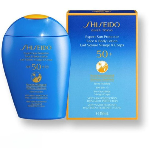 لوسیون ضد آفتاب صورت و بدن SPF50+ شیسیدو