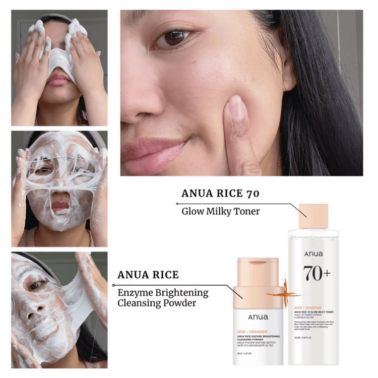 پودر شستشوی روشن کننده آنزیم برنج انوا