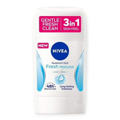 مام استیک صابونی نیوا زنانه مدل فرش نچرال NIVEA Fresh Natural