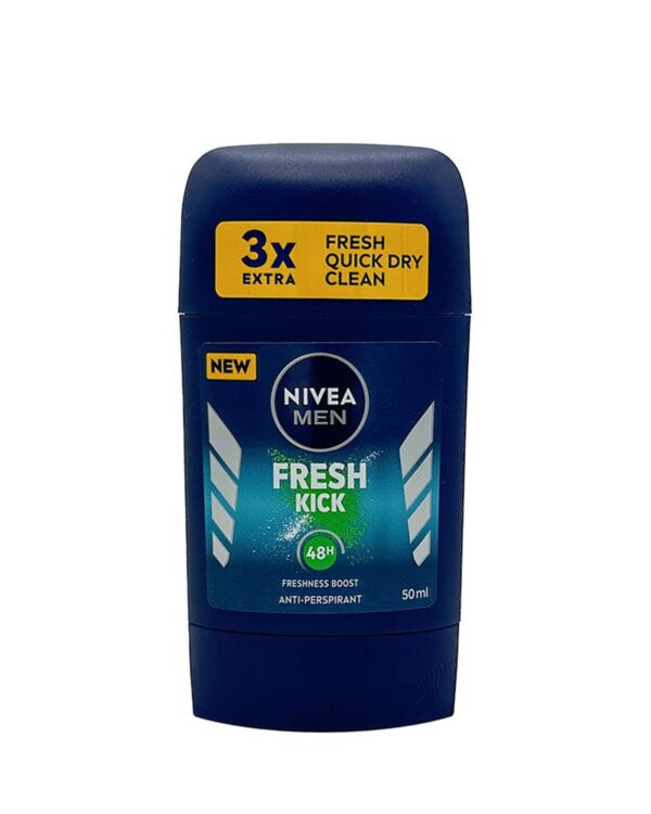 مام استیک صابونی نیوا مردانه مدل فرش کیک NIVEA FRESH KICK