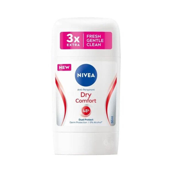 مام استیک صابونی نیوا زنانه مدل دری کامفورت NIVEA DRY COMFORT