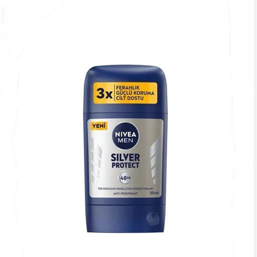 مام استیک صابونی نیوا مردانه مدل سیلور پروتکت NIVEA Silver Protect
