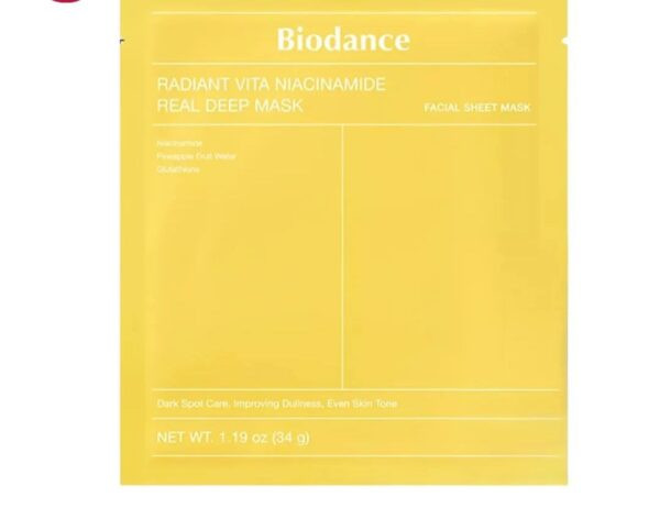 ماسک بایودنس نیاسینامید ویتامینه Biodance radiant vita niacinamide