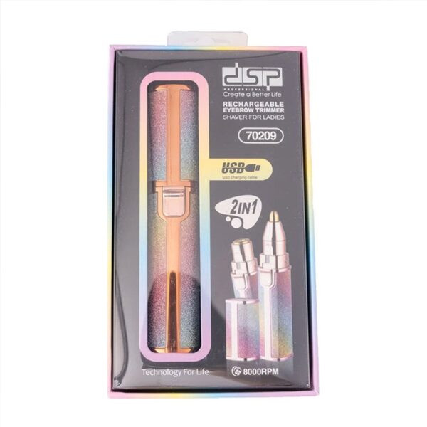 شیور یا موزن اصلاح زنانه برند دی اس پی دارای 2 سری جدا مدل DSP70209