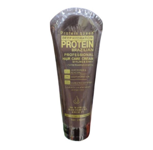 کرم مو بعد حمام پروتئین برزیلی از برند پروتئین کویین Protein Queen Hair Cream