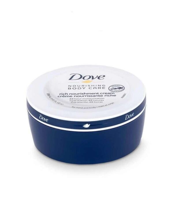 کرم مرطوب کننده دست و بدن داو Dove مدل Rich Nourishing (سرمه ای) Dove