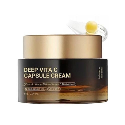 کرم کپسولی ویتامین سی مدی کیوب مدل Deep Vita C حجم 55 میل