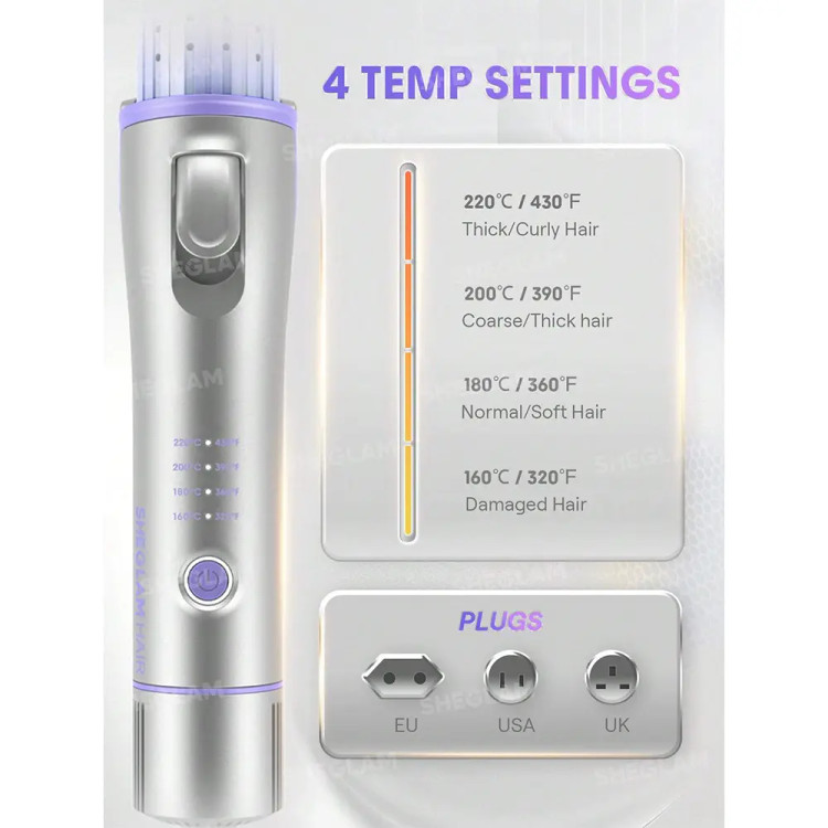 دستگاه حالت دهنده مو با جریان هوا شیگلم Cool Lock Airflow Styler